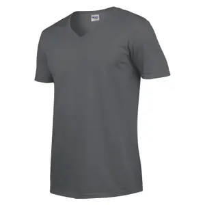 Camiseta con cuello de pico Gildan Softstyle image-2