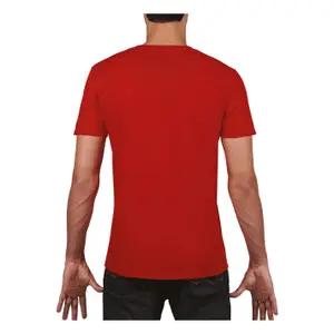 Camiseta con cuello de pico Gildan Softstyle image-1
