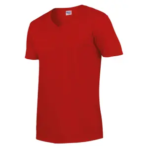 Camiseta con cuello de pico Gildan Softstyle image-2