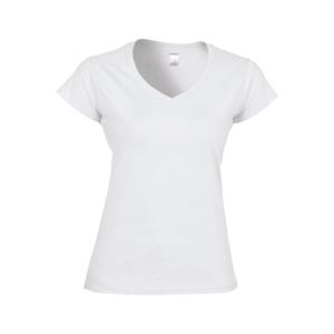 gi64v00l-white-women-s-v-neck-t-shirt-gildan-softstyle-white