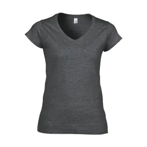 Camiseta de mujer con cuello de pico Gildan Softstyle image-0