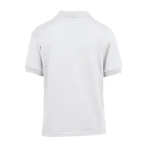 Polo shirt jersey child Gildan Dryblend image-3