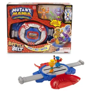 Combat belt with 2 figures Giochi Preziosi Mutant Mania image-0