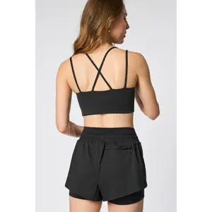strapless Sports bra Girlfriend Collective Float Noah image-1