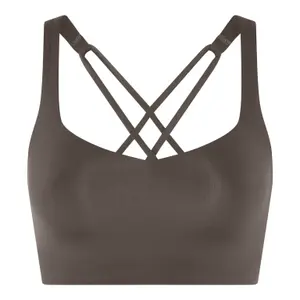 Herz-Ausschnitt-BH Damen Girlfriend Collective Float Riley image-0