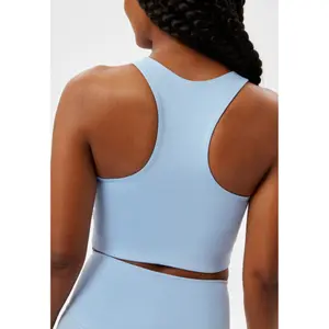 Women’s High Neck Bra Girlfriend Collective Float Harriet image-1