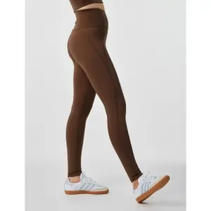 Women's High-Waisted Long Leggings Girlfriend Collective Compressif image-3