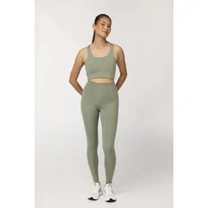 Women's High-Waisted Long Leggings Girlfriend Collective Compressif image-3