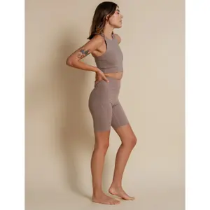 High Waist Cycling Shorts Women Girlfriend Collective Compressif image-4