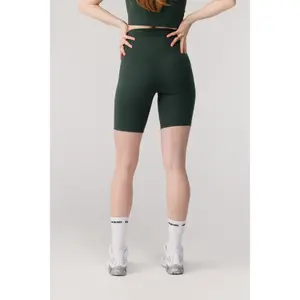 High-Waisted Cycling Shorts for Women Girlfriend Collective Compressif image-1