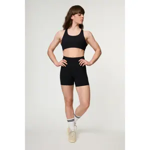 Cuissard taille haute running à poche femme Girlfriend Collective image-5