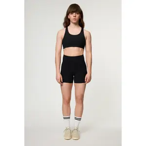 Cuissard taille haute running à poche femme Girlfriend Collective image-6