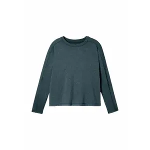 Women's long sleeve T-shirt Girlfriend Collective Moss ReSet image-0