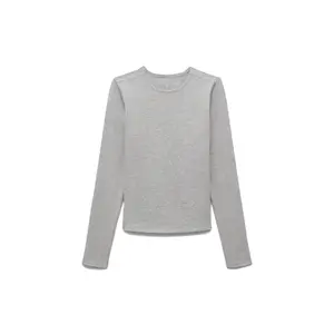 Women’s fitted long sleeve T-shirt Girlfriend Collective Coyote ReSet image-0