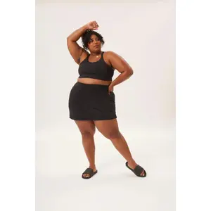 Skort til kvinder Girlfriend Collective High-Rise image-1