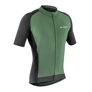 Maillot gravel manches courtes zippé totale Gist image-0