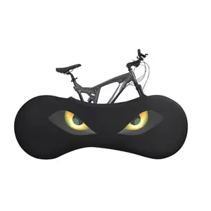 Housse de protection roue sur vélo avec yeux Gist image-0