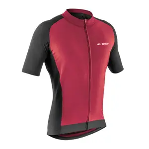 Maillot gravel manches courtes zippé totale Gist image-0