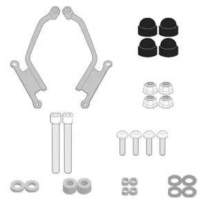 Kit Fixation Bulle Moto PB 1221A Givi Honda CB 1000 2025