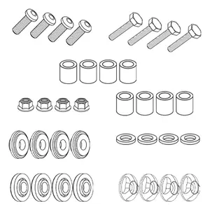 Luggage rack mounting kit Givi 311A