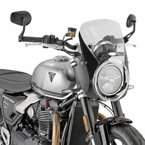 Kit στήριξης παρμπρίζ μηχανής σκουρόχρωμο Givi 6407A Triumph Speed Twin 900/1200 image-0