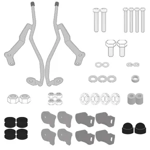 Motorcycle bubble mounting kit Givi PB SYM BWT 125 E5+ 2026