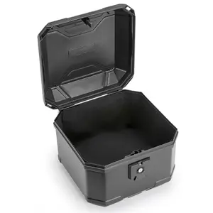 Top Case Motorcycle Aluminium Finish with Felt Interior Givi Monolock image-1