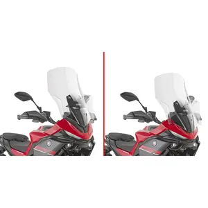 Colorless motorcycle bubble Givi Yamaha Tracer 7