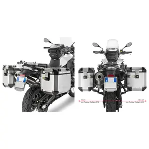 Support valises latérales moto Givi Monokey Cam-Side Bmw F 650 Gs/F 800 Gs (08 À 17) image-0