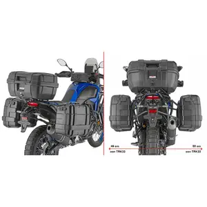 Motorrad-Seitenkofferhalter Givi Monokey Yamaha Tenere 700 (25)