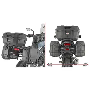 Motorrad-Seitenkofferhalter Givi Monokey Kawasaki Kle500/500SE 2026