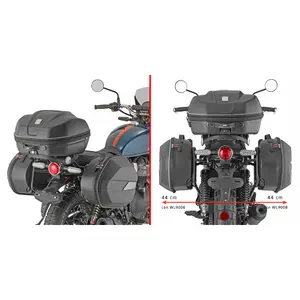 Motorcycle side-case holder Givi Monokey Royal Enfield Bear 650 (25)