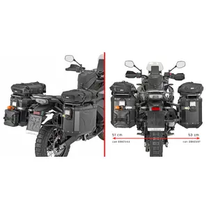 Motorfiets zijkoffersteun Givi Outback CF Moto 800Mt-X image-0