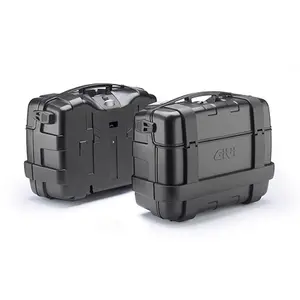 Par de maletas laterales de moto Givi Monokey Trekker black line 33 L