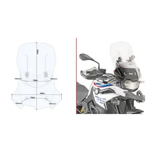 Forrude til motorcykel Givi Airflow BMW F850GS (AF5127)