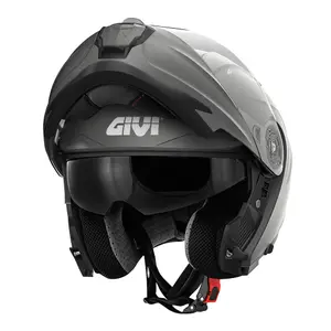 Modular titanium motorcycle helmet Givi image-2