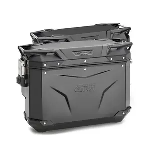 Pack valise latérale alu droite avec décrochement Givi Outback Evo image-0