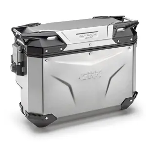 Valise latérale aluminium droite avec dégagement pour échappement Givi Outback Evo image-0