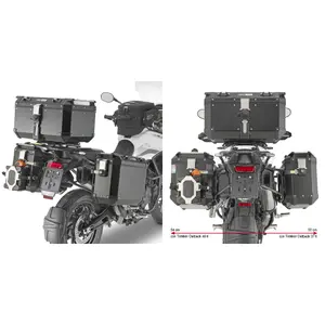 Motorcycle side-case holder Givi OBKN Tiger 900 (20-24)