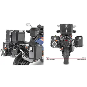 Motorrad-Seitenkofferhalter Givi Okbn Ktm 1290 Super Adventure R 21 image-0