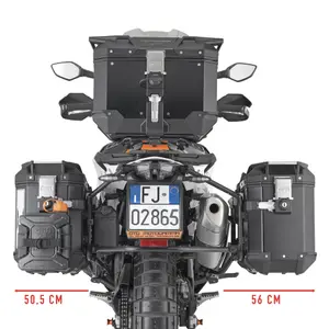 Motorcycle side-case holder Givi OBKN KTM 890 SMT (23) 790/790R (19-20) 890ADV (21-23) image-0