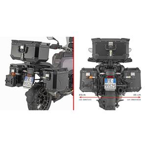 Motorcycle side-case holder Givi Outback Obkes BMW 1300GS ADV
