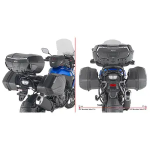 Support valises latérales moto Givi Suzuki V-Strom 800DE (23) image-0