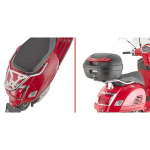 Στήριγμα βαλίτσας μοτοσυκλέτας Givi Monolock Piaggio Vespa GTS(125-300 /125-300 Super) (08-25) image-0