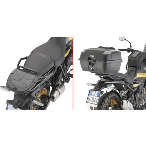 Støtte til motorcyklens topkasse Givi Royal Enfield Himalayan 450 (24)
