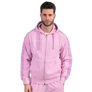 Sweatshirt à capuche avec bande full zip Givova image-0