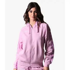 Sweatshirt à capuche avec bande full zip Givova image-1