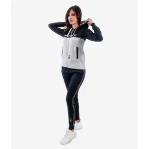 Women’s tracksuit with fleece stripe and hood Givova 101 image-2