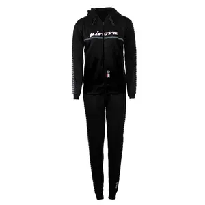 Women’s tracksuit with fleece stripe and hood Givova 101 image-0
