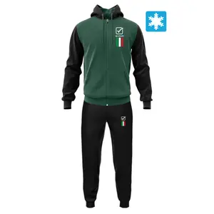 Tracksuit with hooded sweatshirt Givova Italia 100 image-0
